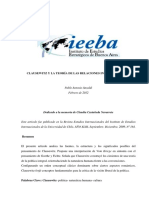 CLAUSEWITZ Y LA TEORIA DE LAS RELACIONES INTERNACIONALES.pdf