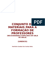 CONJUNTO DE MATERIAIS PARA A FORMAÇÃO DE PROFESSORES.doc