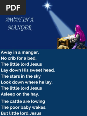 Away In A Manger