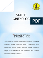 Status Ginekologi Clerk B-1