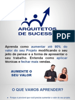 Arquitetosdesucesso Aumentar o Valor Do Projeto