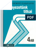 Tudásszintmérő Környezetünk Titkai 4AB PDF