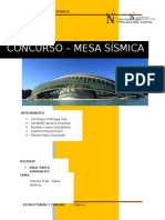 Informe Final Concurso Mesa Sísmica 