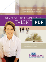 Developing Lead Talent