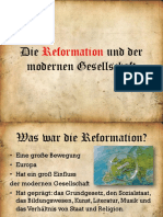 Die Reformation und der modernen Gesellschaft