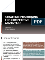 Ch. 13 Strategic Positioning For Competitive Advantage
