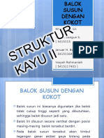 Balok Susun Dengan Kokot