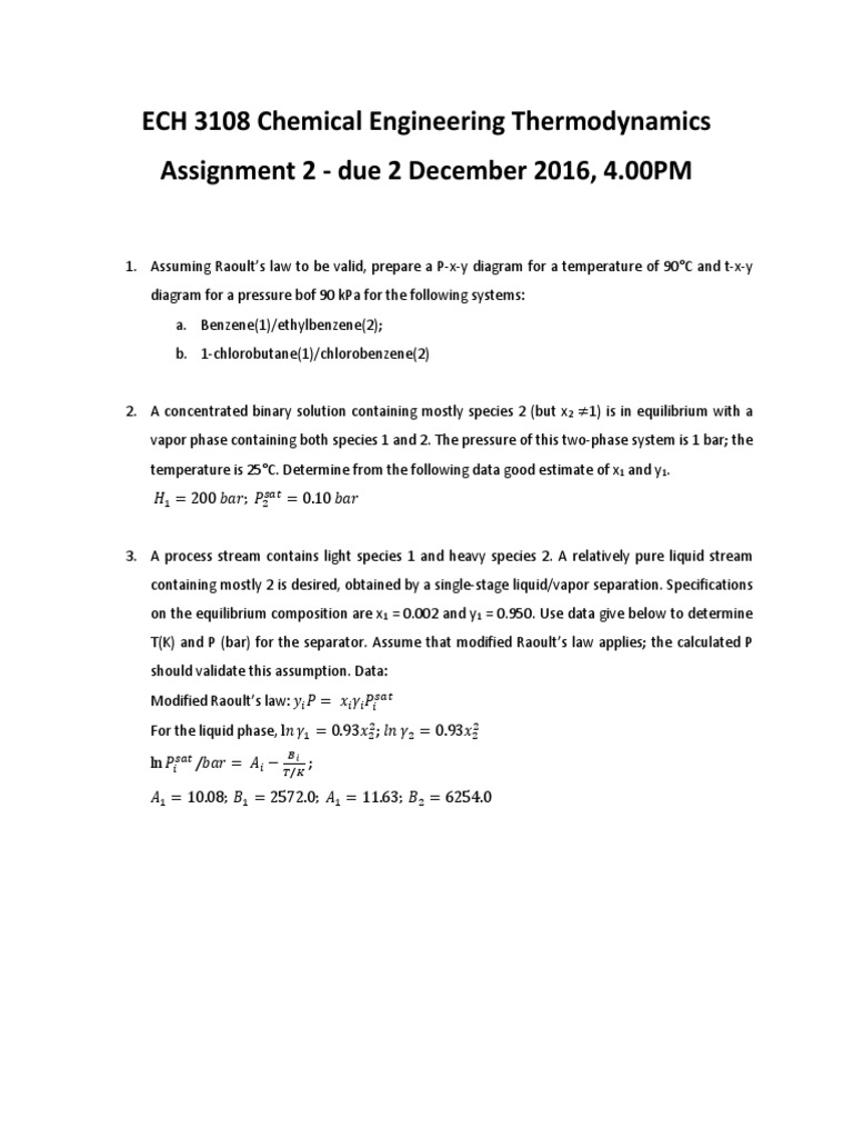 Thermodynamics Sample Question Pdf