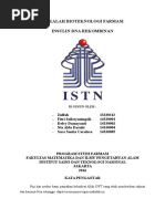 Makalah Bioteknologi Farmasi Insulin Dna Rekombinan