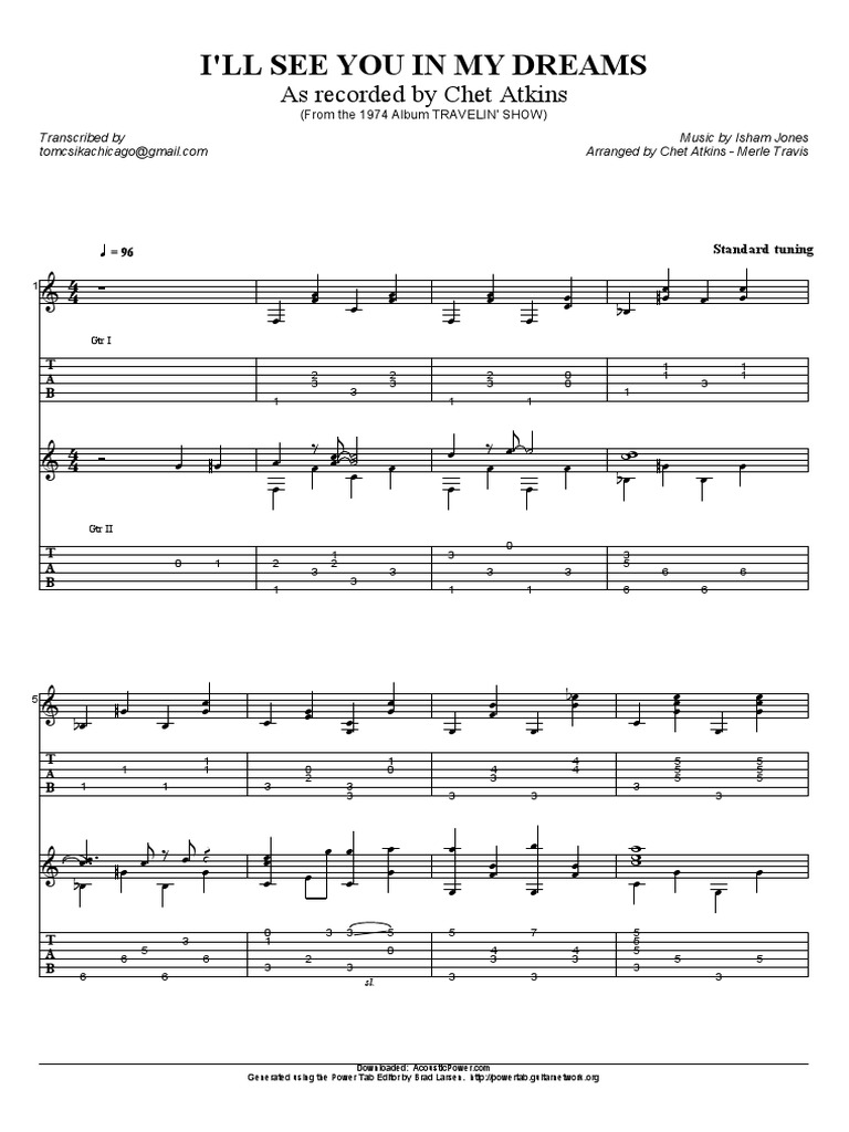 Chet Atkins Ill See You in My Dreams PDF PDF