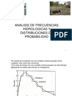 1 Clase 6 Analisis de Frecuencias Hidrologicas y Distribuciones de Probabilidad