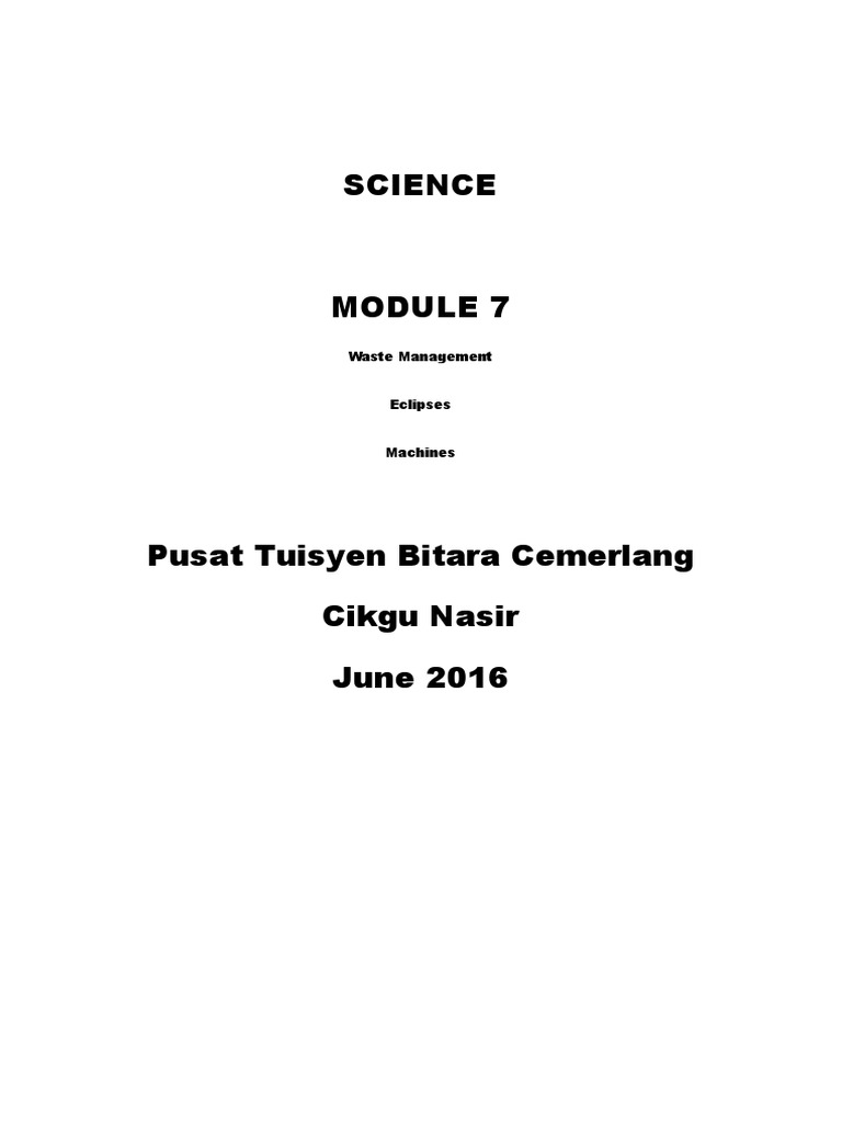 Modul 7 PDF | PDF | Science & Mathematics | Computers