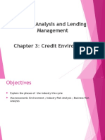 Credit Analysis and Lending Management Chapter 3: Credit Environment