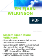 Sistem Ejaan Wilkinson