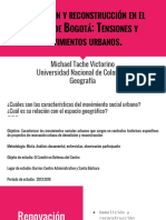 Demolición y Reconstrucción en El Centro de Bogotá - Tensiones y Movimientos Urbanos