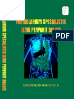 Formularium Spesialistik Ilmu Penyakit Dalam