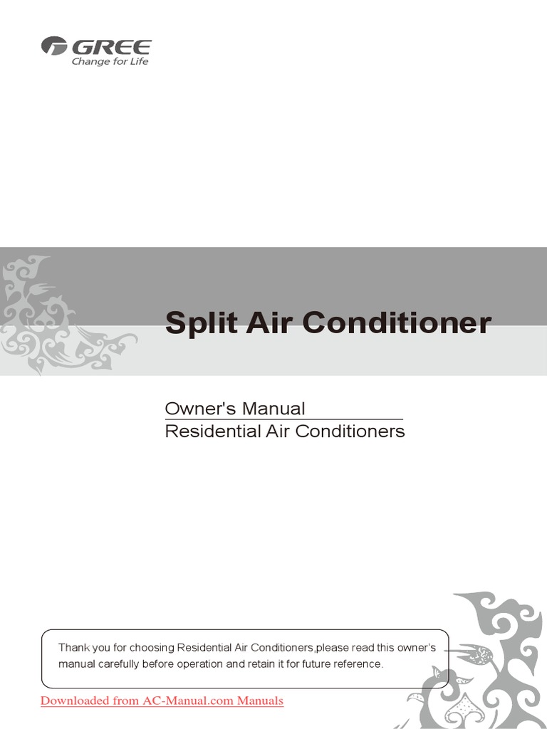 Gree Gwh18nd K3nnb3a | PDF | Air Conditioning | Electrical Wiring