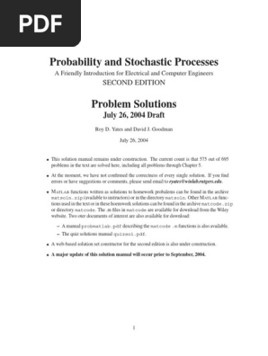 Stochastic Solution Manualpdf Batting Baseball Sports