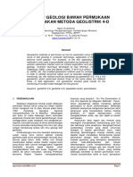 PEMETAAN GEOLOGI BAWAH PERMUKAAN DENGAN MENGGUNAKAN METODA GEOLISTRIK 4-D.pdf