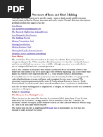Download The Processes of Iron and Steel Making by Nur Farzana SN33263362 doc pdf