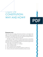 Constitution: Why and How?: Chapter One