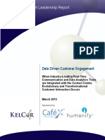 Data Driven Customer Engagement