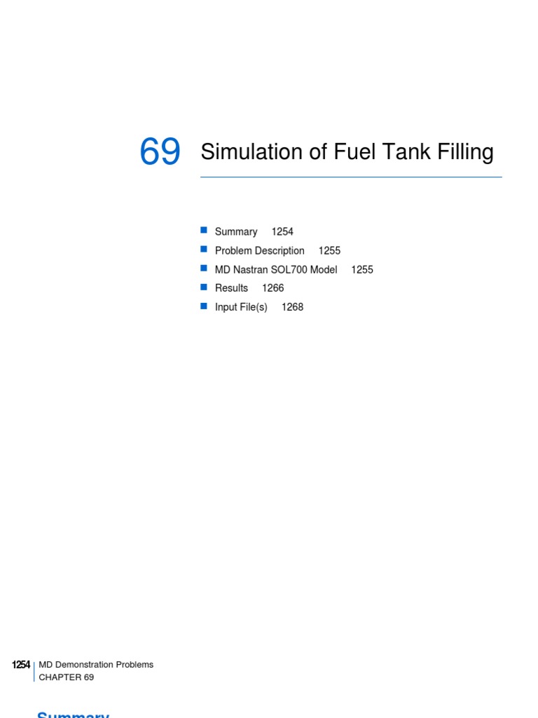 Fuel Tank Filling Simulation Overview | PDF | Fluid Dynamics | Pump
