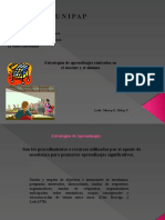 Cuadro de Estrategias de Aprendizaje Centradas en El Docente y Alumno