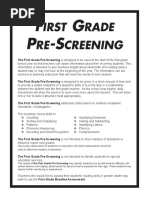 Screening Class 0