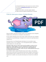 O elefante Bernardo aprende uma lição