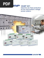 VAMP 321 Arc Flash Protection System | PDF | Power Supply | Electrical ...