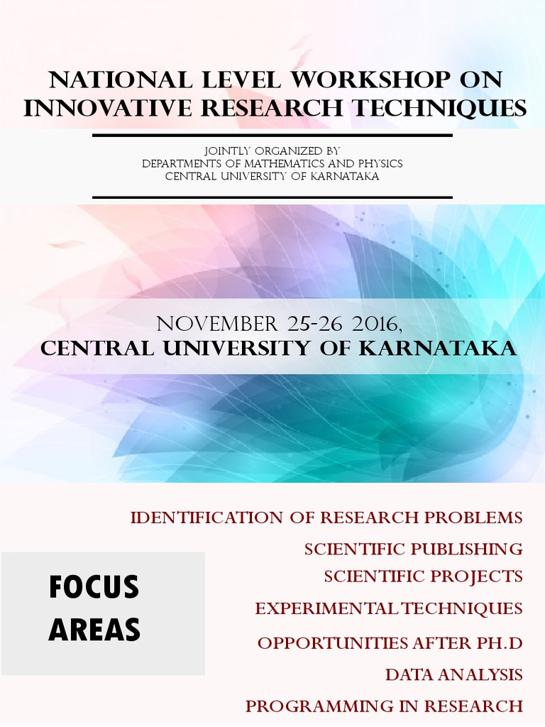 Jointly Organized by Departments of Mathematics and Physics Central ...