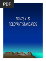 Relevant ISO Standards