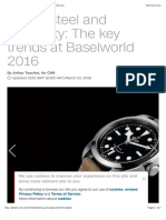 Baselworld 2016: The Watch Trends That Matter