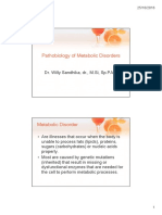 Pathobiology of Metabolic Disorders