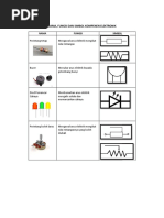 Nama Fungsi Dan Simbol Komponen Elektronik PDF