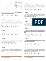 Probabilidades exercícios matemática