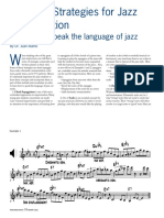 Juan Alamo - Essential Strategies For Jazz Improvisation, Learning - To - Speak - The - Language - of - Jazz PDF