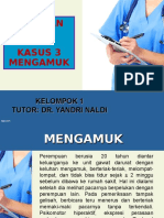 Laporan PBL Kasus 3 Mengamuk: Kelompok 1 Tutor: Dr. Yandri Naldi