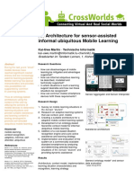 An Architecture For Sensor-Assisted Informal Ubiquitous Mobile Learning