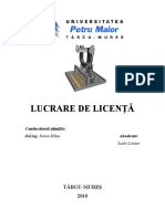 Lucrare de Licenta - Szabo Lorant - Mecatronica IV 2010