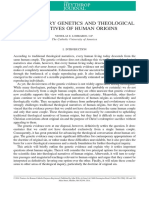 Lombardo 16 - Evolutionary Genetics and THeological Narratives of Human Origins