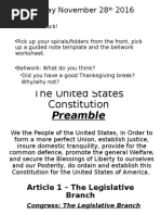 Article I Constitution