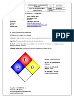 MSDS BrillaLlantas Mate