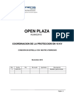Estudio de Coordinación de Protecciones Open Plaza Huancayo - REV3