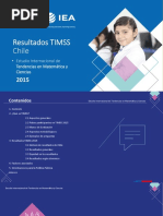 Resultados Estudio Internacional TIMSS