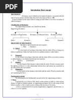 Engineering Mechanics Notes