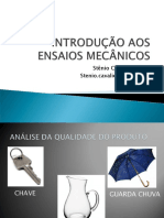 Aula 1 - Introducao Aos Ensaios Mecanicos