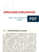 Emulsion Explosivo