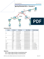 Configuring Extended ACLs Scenario 2